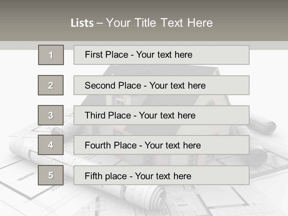 Fireplace Framework Window PowerPoint Template