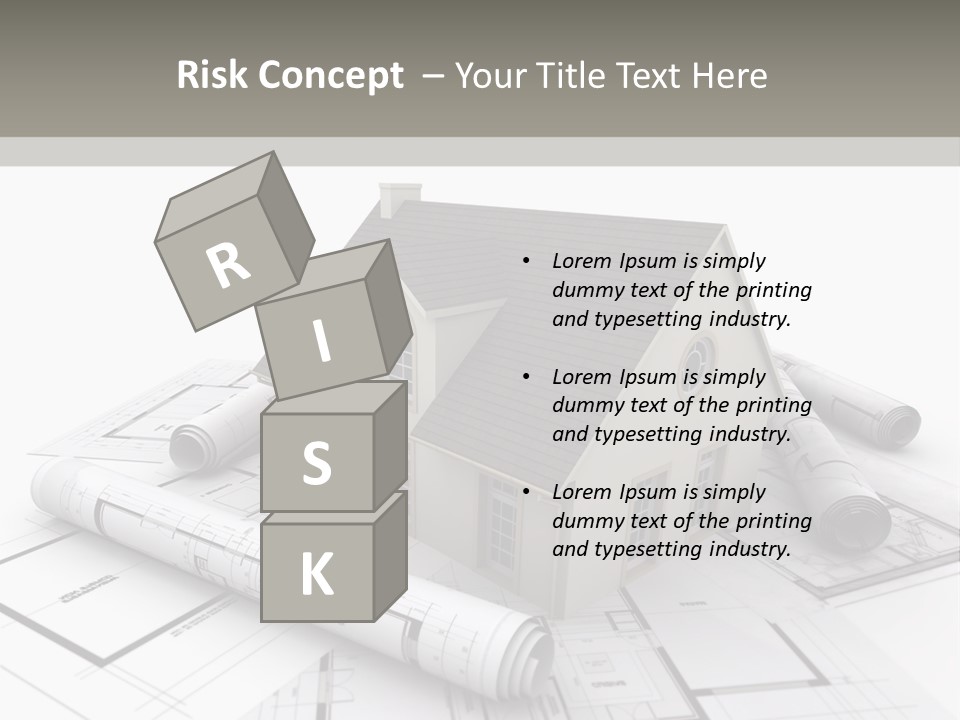 Fireplace Framework Window PowerPoint Template