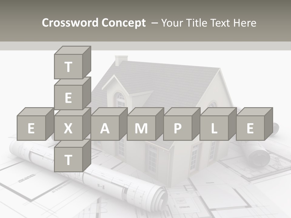 Fireplace Framework Window PowerPoint Template