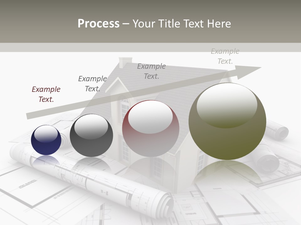 Fireplace Framework Window PowerPoint Template
