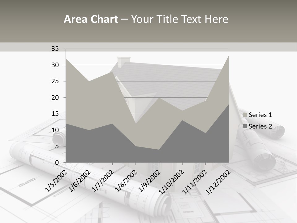 Fireplace Framework Window PowerPoint Template