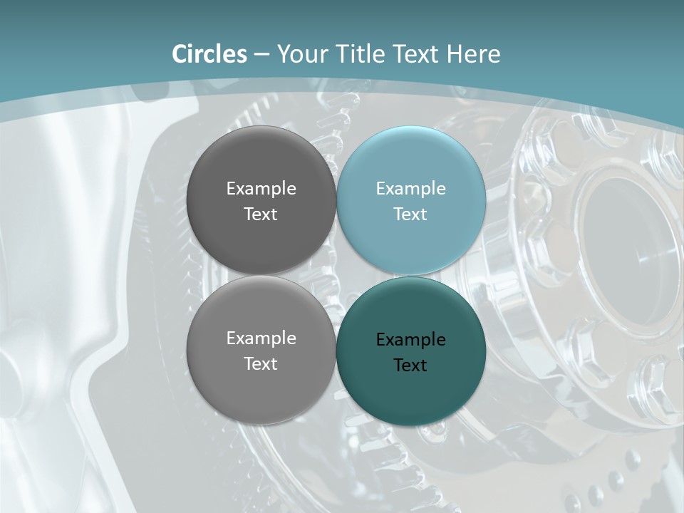 Part Piston Metallic PowerPoint Template
