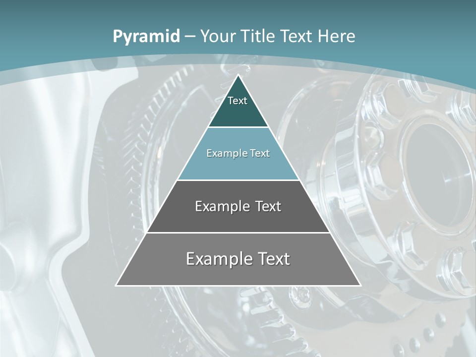 Part Piston Metallic PowerPoint Template