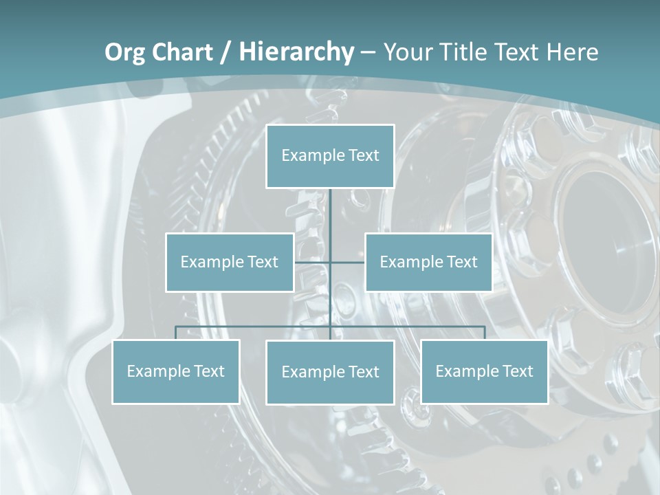 Part Piston Metallic PowerPoint Template