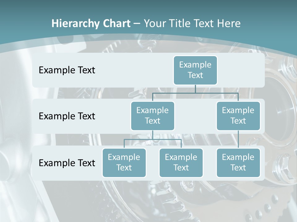 Part Piston Metallic PowerPoint Template