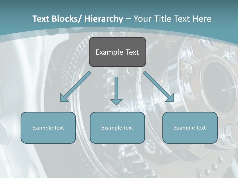 Part Piston Metallic PowerPoint Template