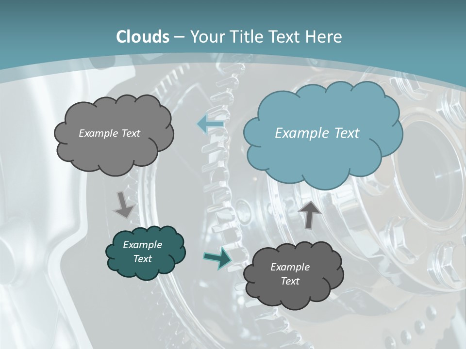 Part Piston Metallic PowerPoint Template