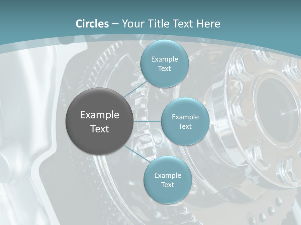 Part Piston Metallic PowerPoint Template