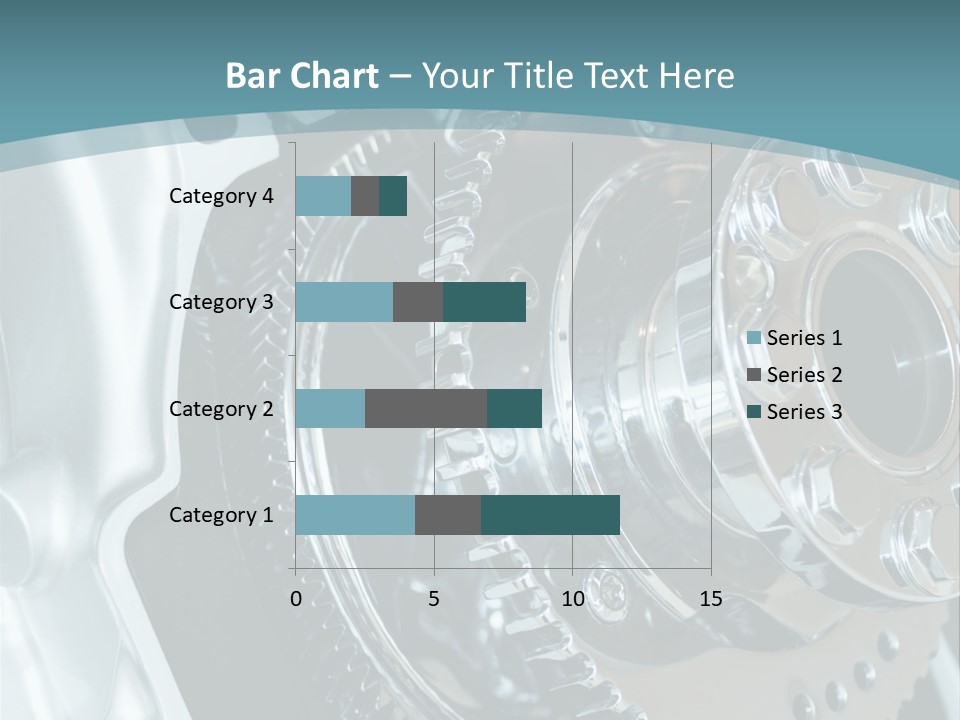 Part Piston Metallic PowerPoint Template