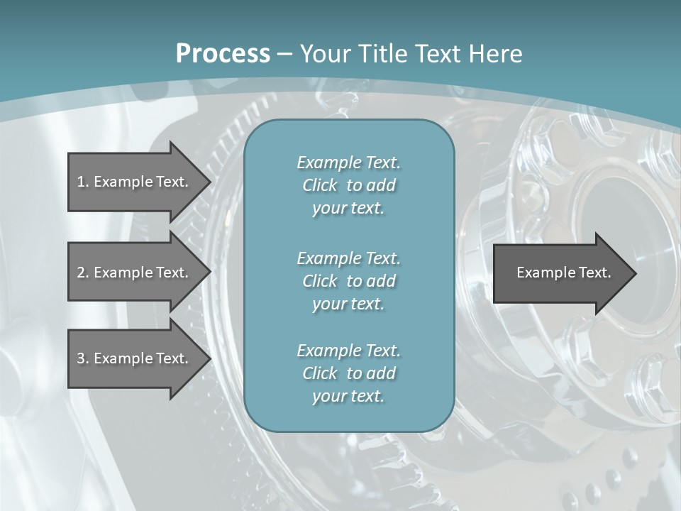 Part Piston Metallic PowerPoint Template