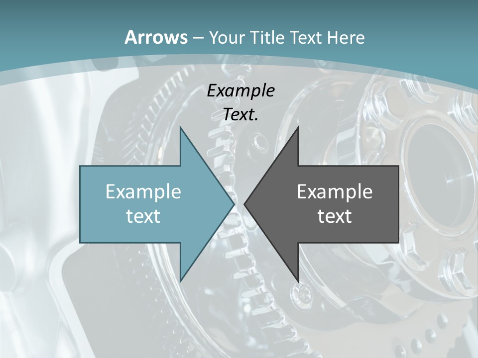 Part Piston Metallic PowerPoint Template