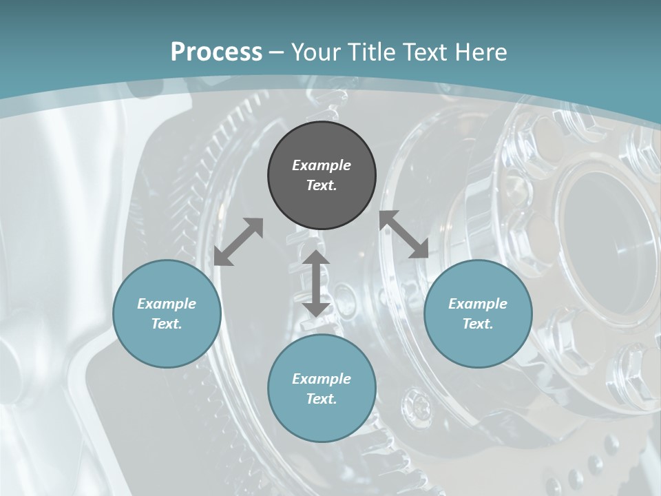 Part Piston Metallic PowerPoint Template
