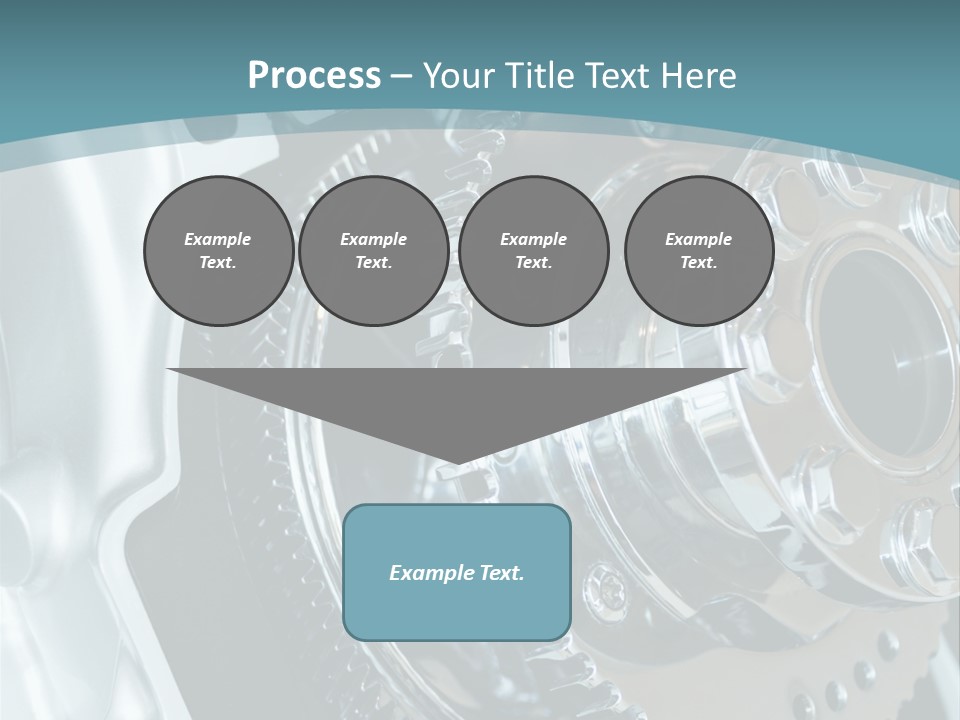 Part Piston Metallic PowerPoint Template
