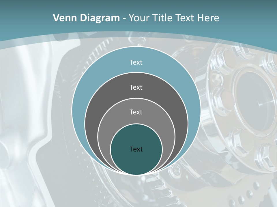 Part Piston Metallic PowerPoint Template