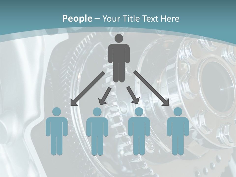 Part Piston Metallic PowerPoint Template