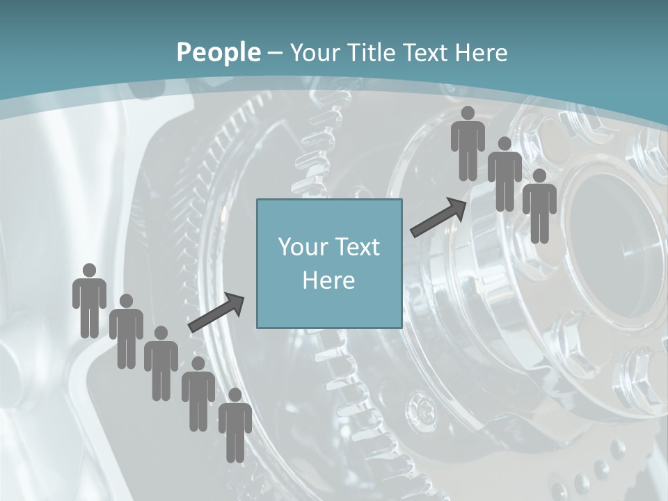 Part Piston Metallic PowerPoint Template