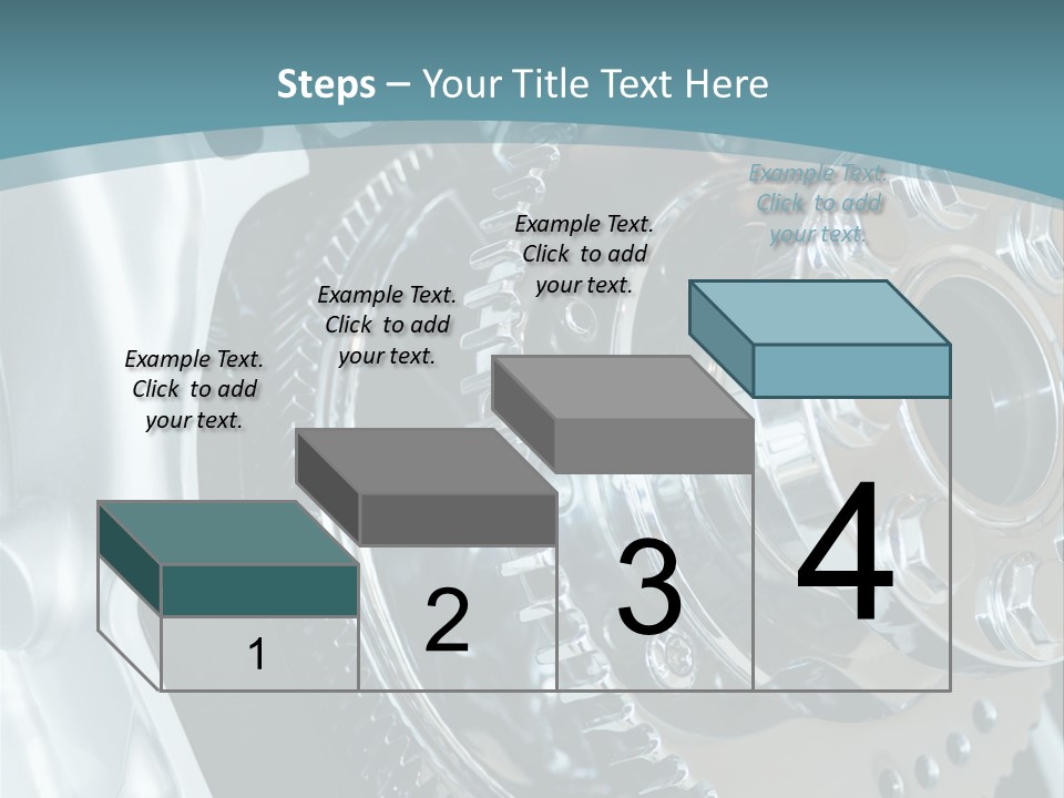 Part Piston Metallic PowerPoint Template