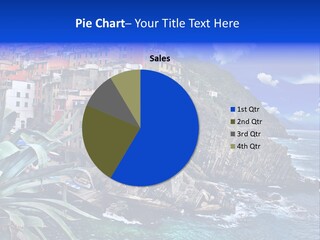 Mediterranean Destination Panorama PowerPoint Template