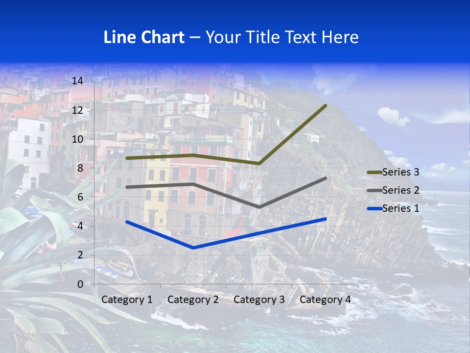 Mediterranean Destination Panorama PowerPoint Template