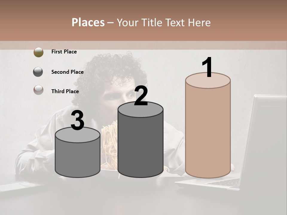 Job Spaghetti Eat PowerPoint Template