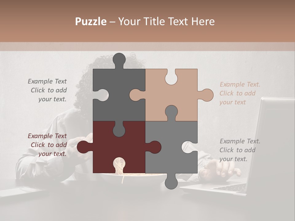 Job Spaghetti Eat PowerPoint Template