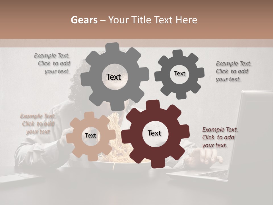 Job Spaghetti Eat PowerPoint Template