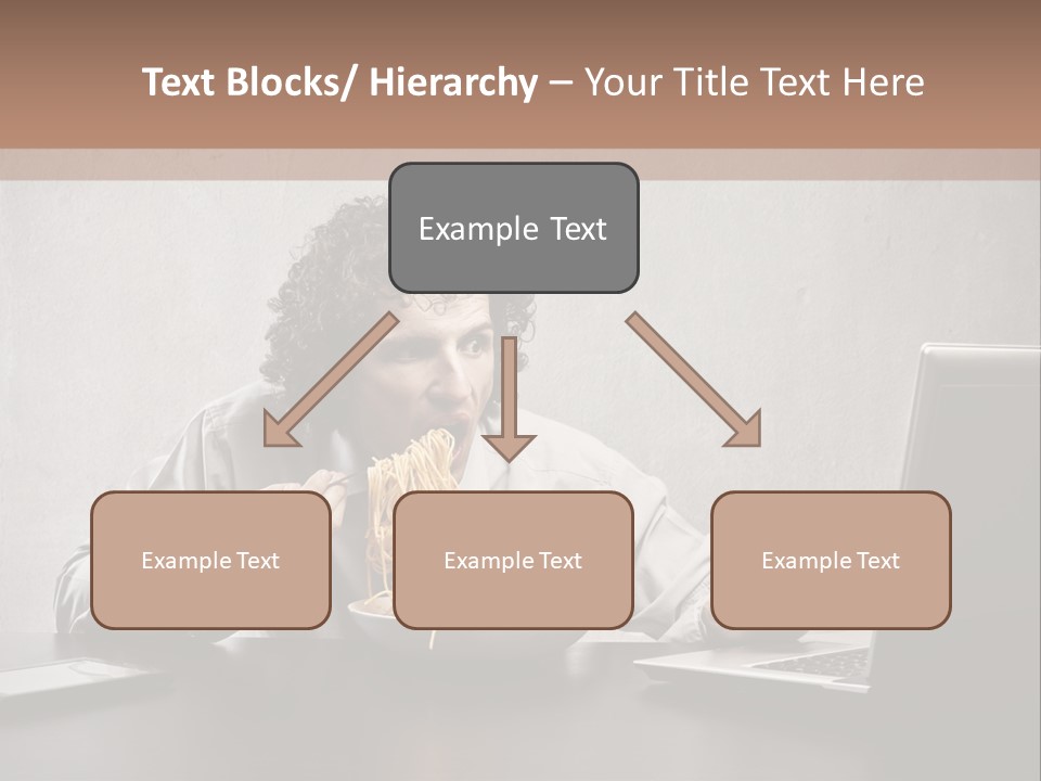 Job Spaghetti Eat PowerPoint Template