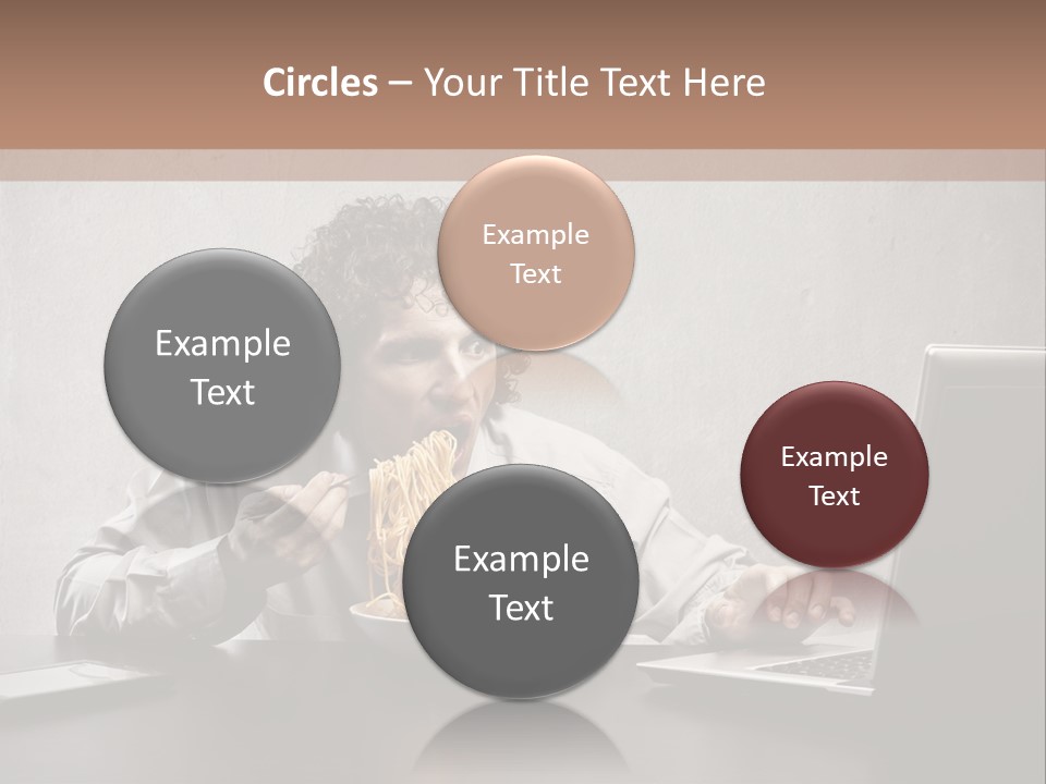 Job Spaghetti Eat PowerPoint Template