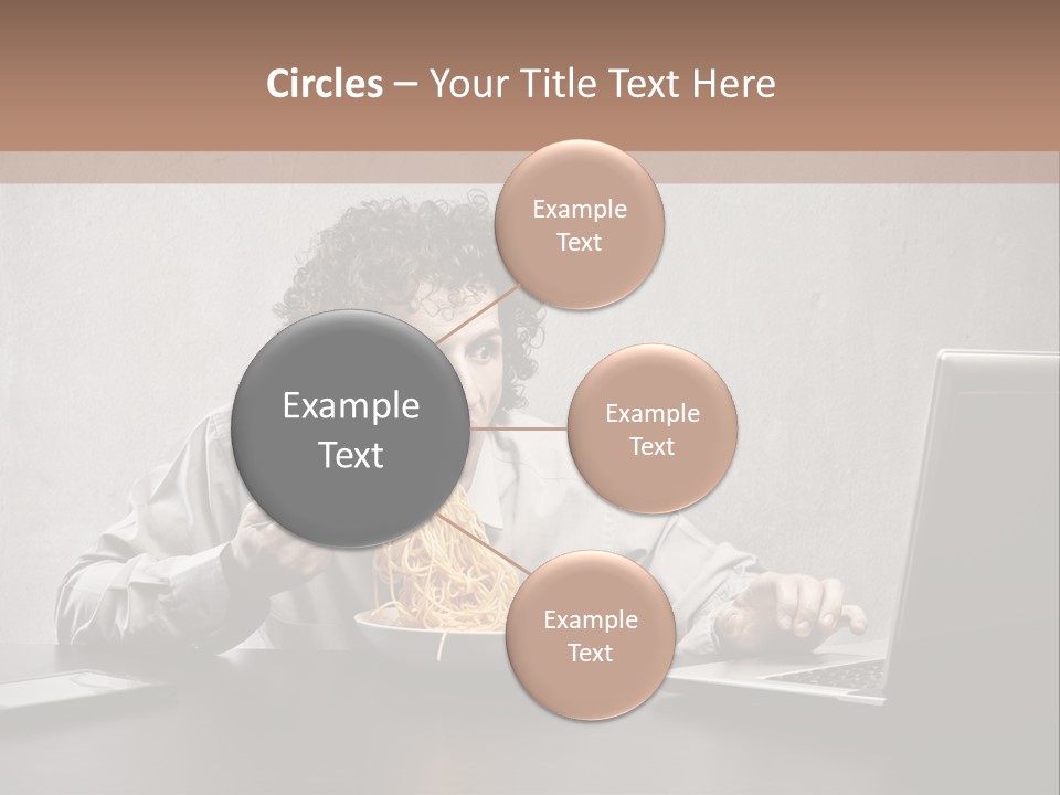 Job Spaghetti Eat PowerPoint Template