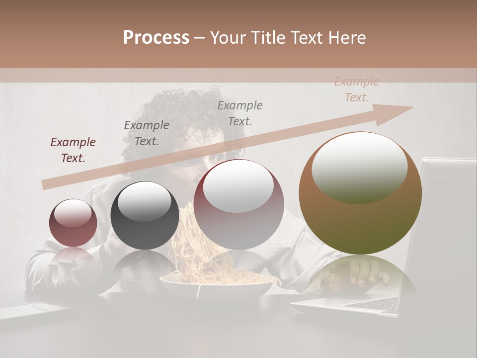 Job Spaghetti Eat PowerPoint Template