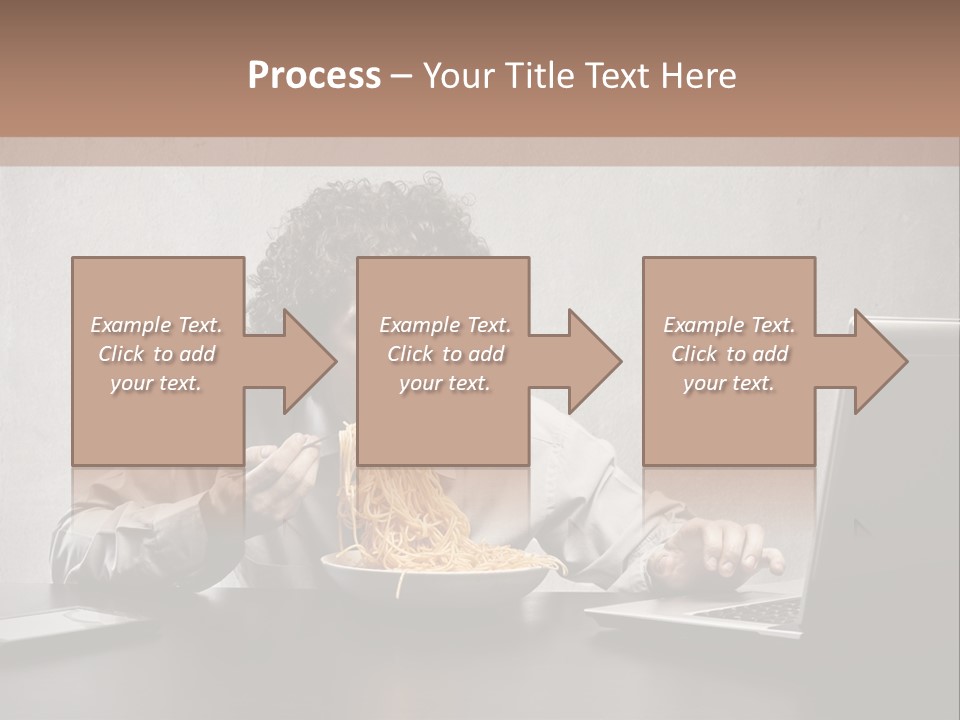 Job Spaghetti Eat PowerPoint Template
