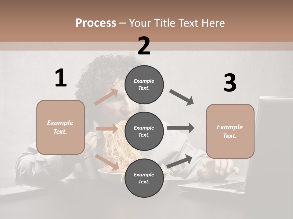 Job Spaghetti Eat PowerPoint Template