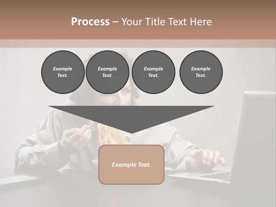 Job Spaghetti Eat PowerPoint Template