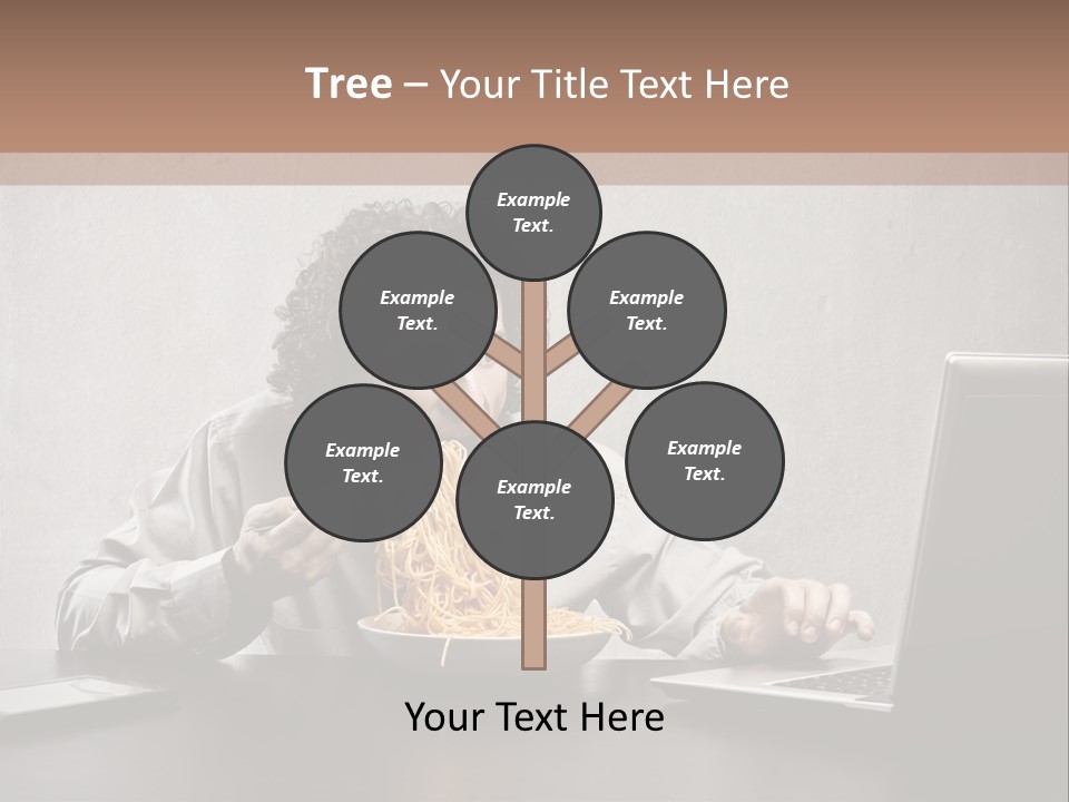 Job Spaghetti Eat PowerPoint Template