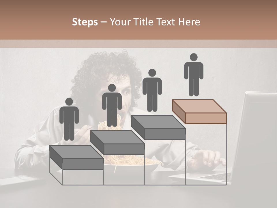 Job Spaghetti Eat PowerPoint Template