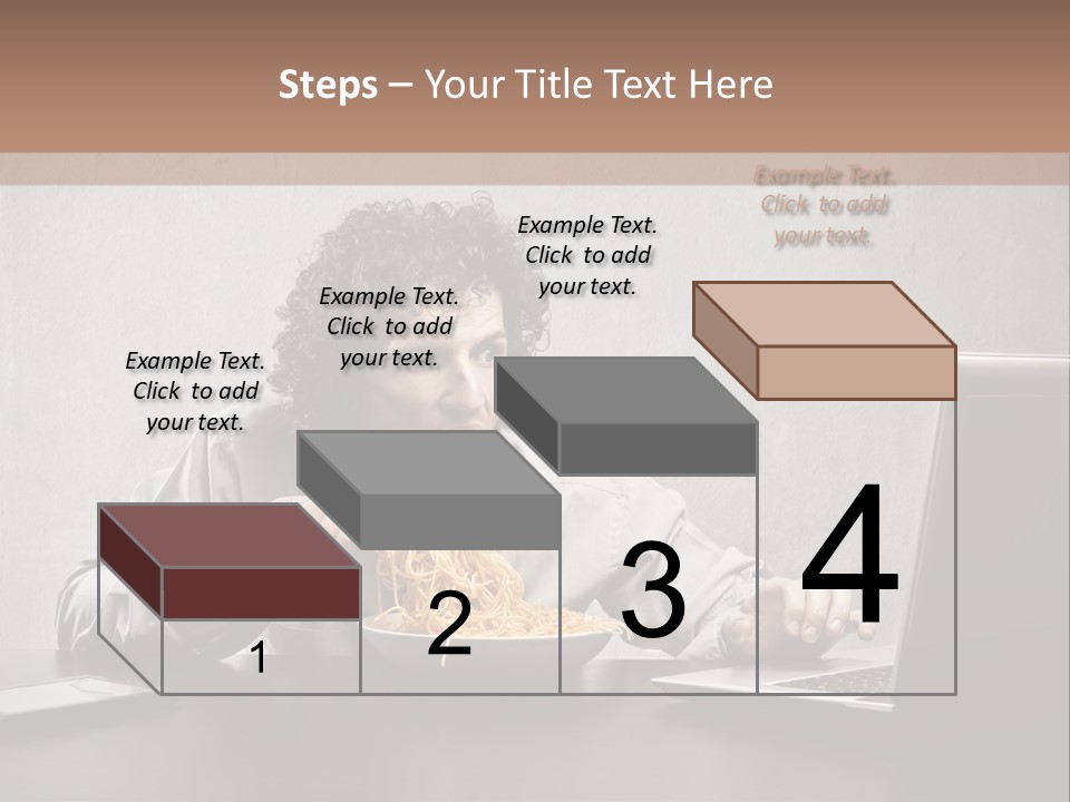 Job Spaghetti Eat PowerPoint Template