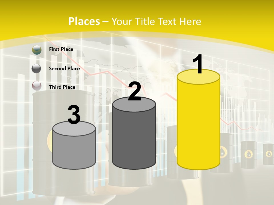 Growth Power Arrow PowerPoint Template