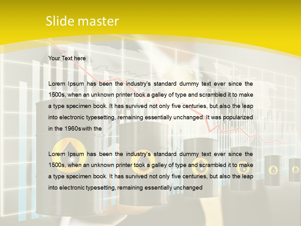 Growth Power Arrow PowerPoint Template