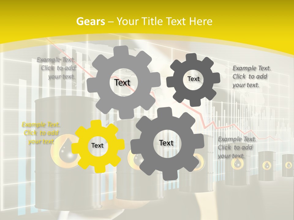 Growth Power Arrow PowerPoint Template