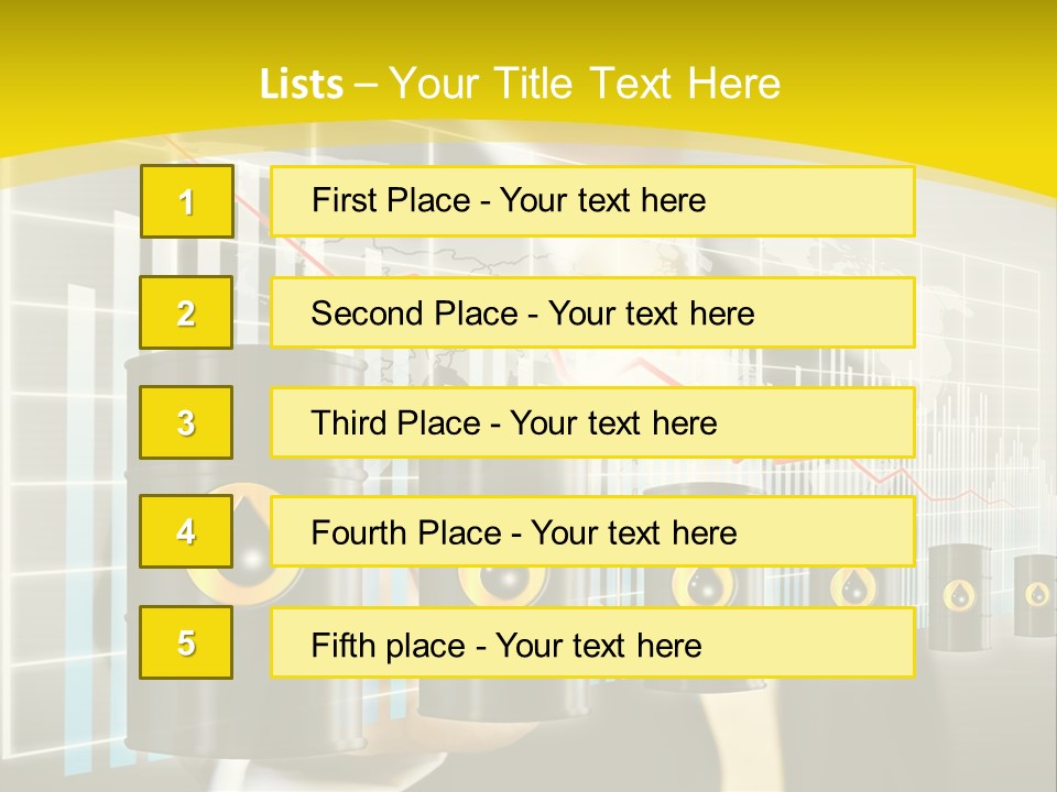 Growth Power Arrow PowerPoint Template