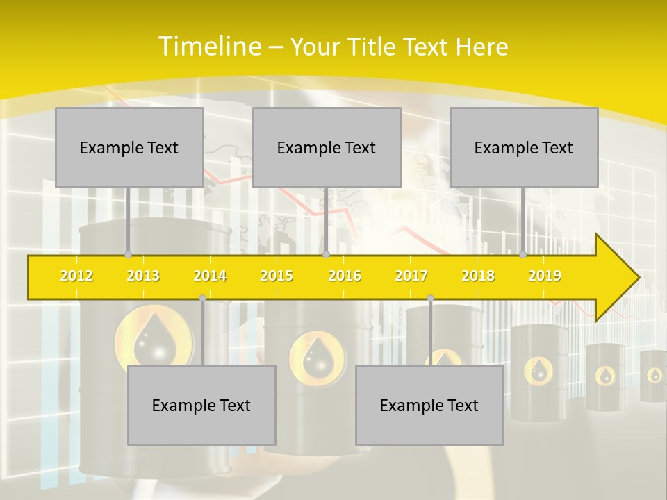 Growth Power Arrow PowerPoint Template