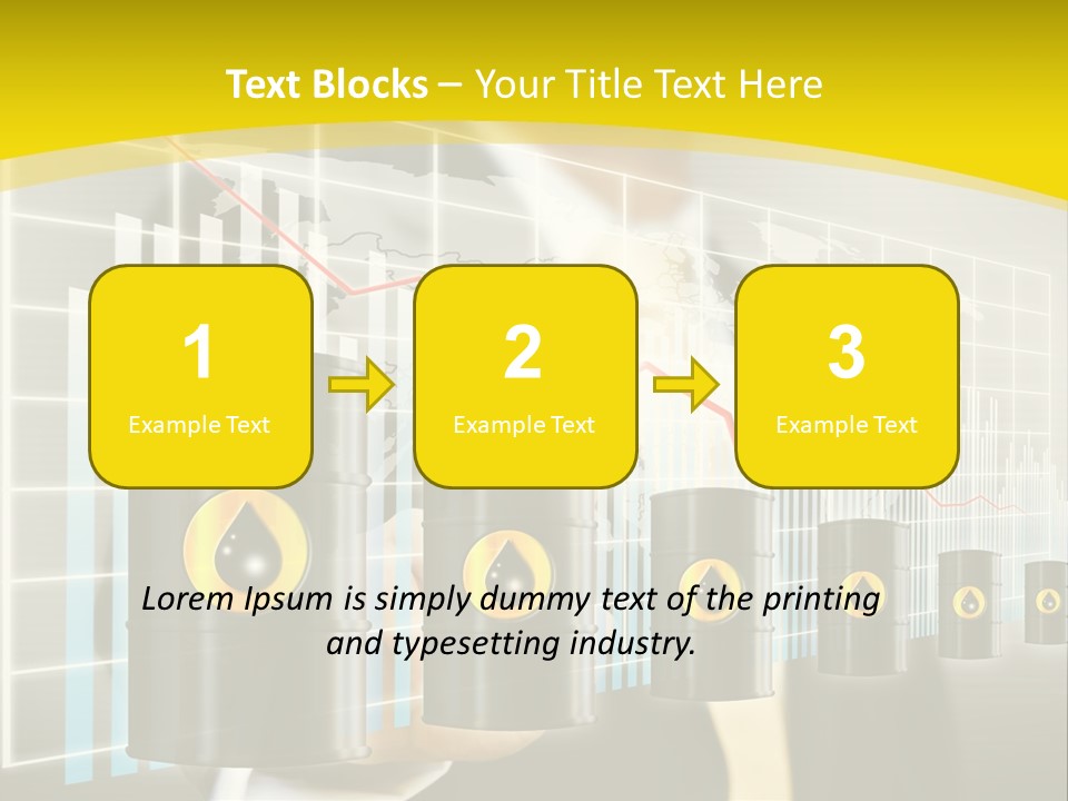 Growth Power Arrow PowerPoint Template