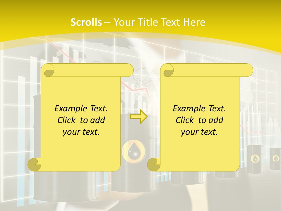 Growth Power Arrow PowerPoint Template