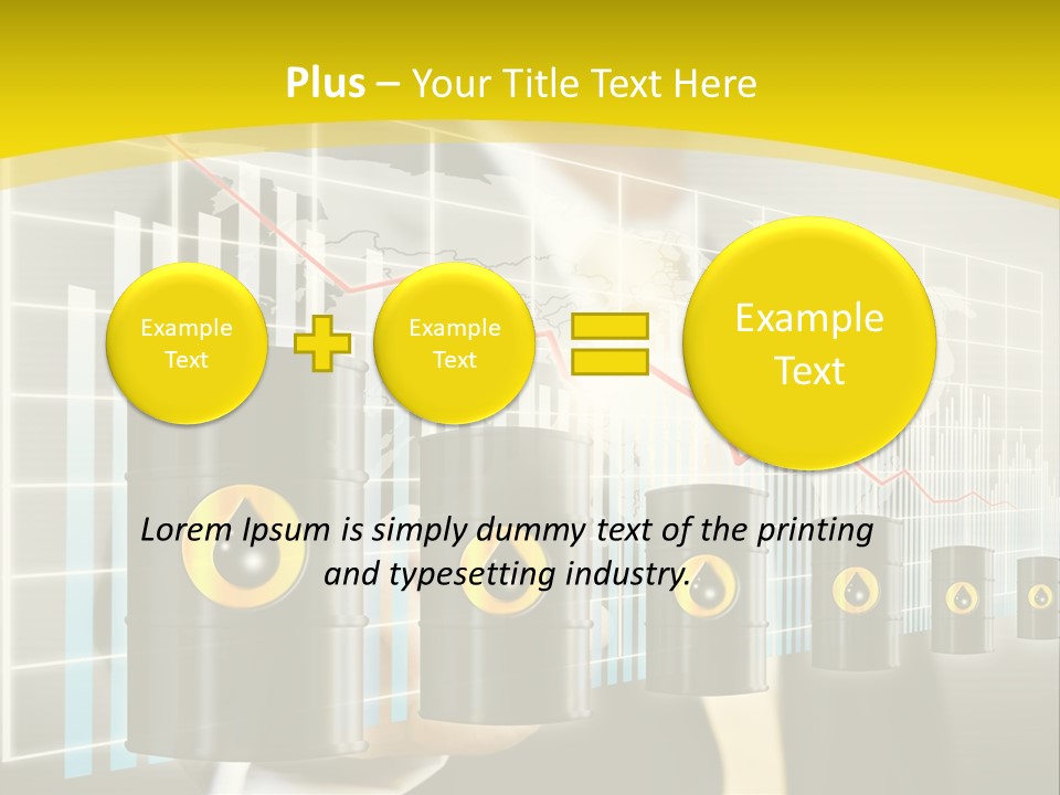 Growth Power Arrow PowerPoint Template