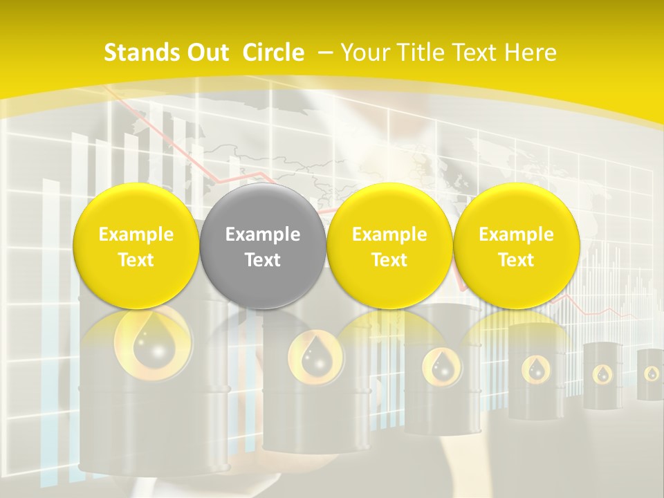 Growth Power Arrow PowerPoint Template