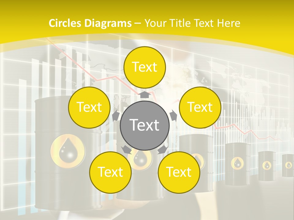 Growth Power Arrow PowerPoint Template