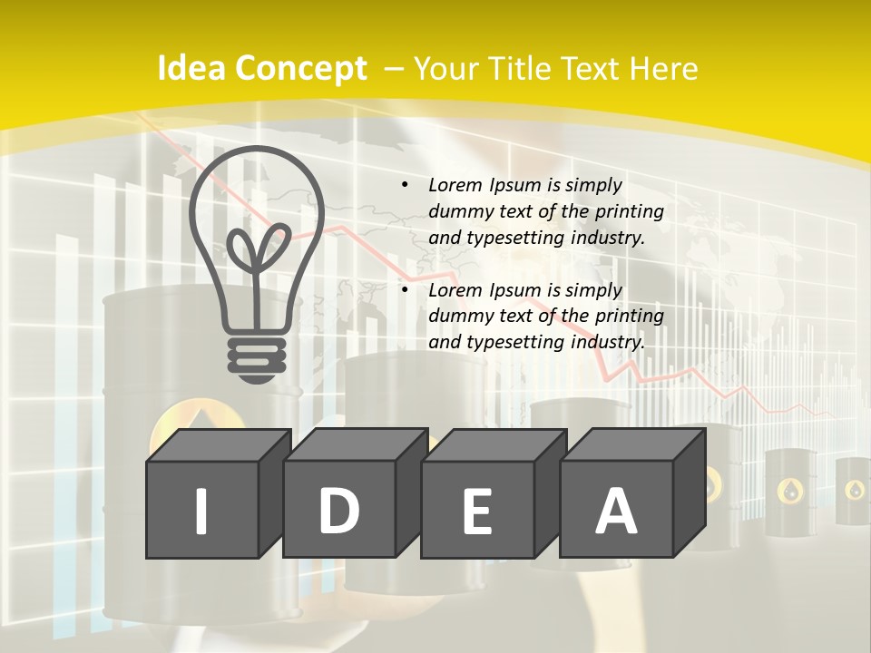 Growth Power Arrow PowerPoint Template