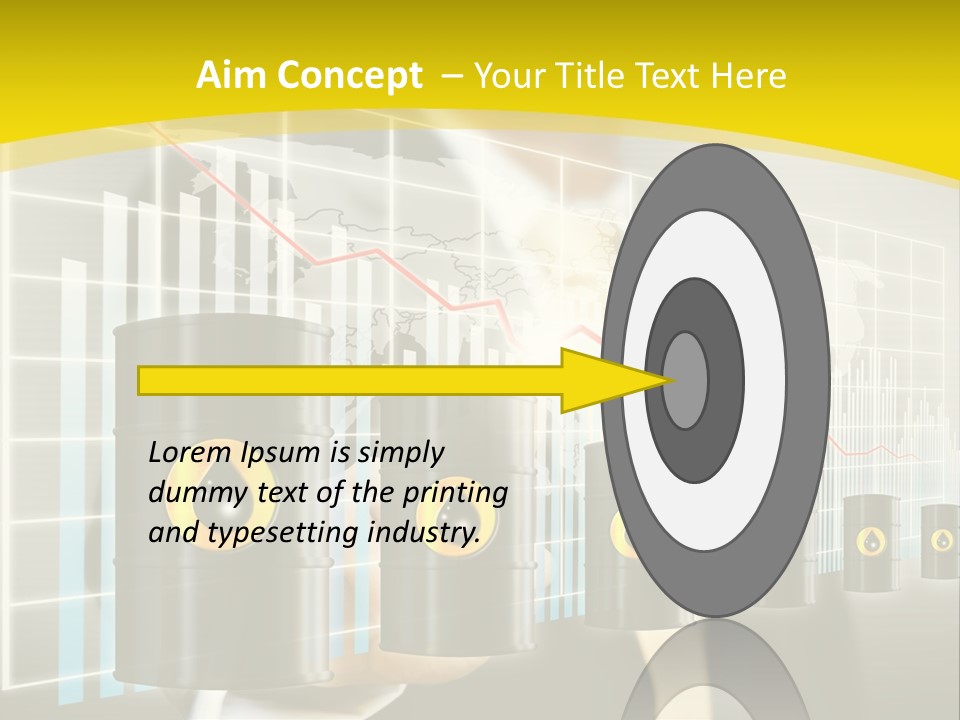 Growth Power Arrow PowerPoint Template