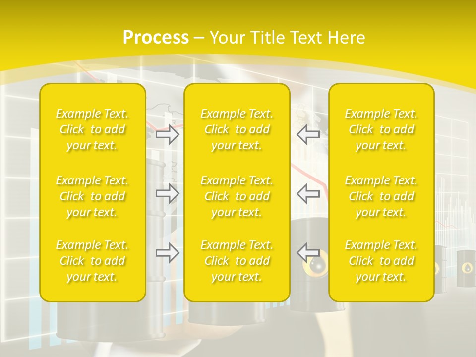 Growth Power Arrow PowerPoint Template