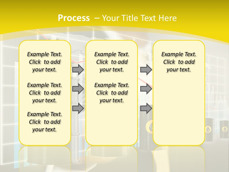 Growth Power Arrow PowerPoint Template